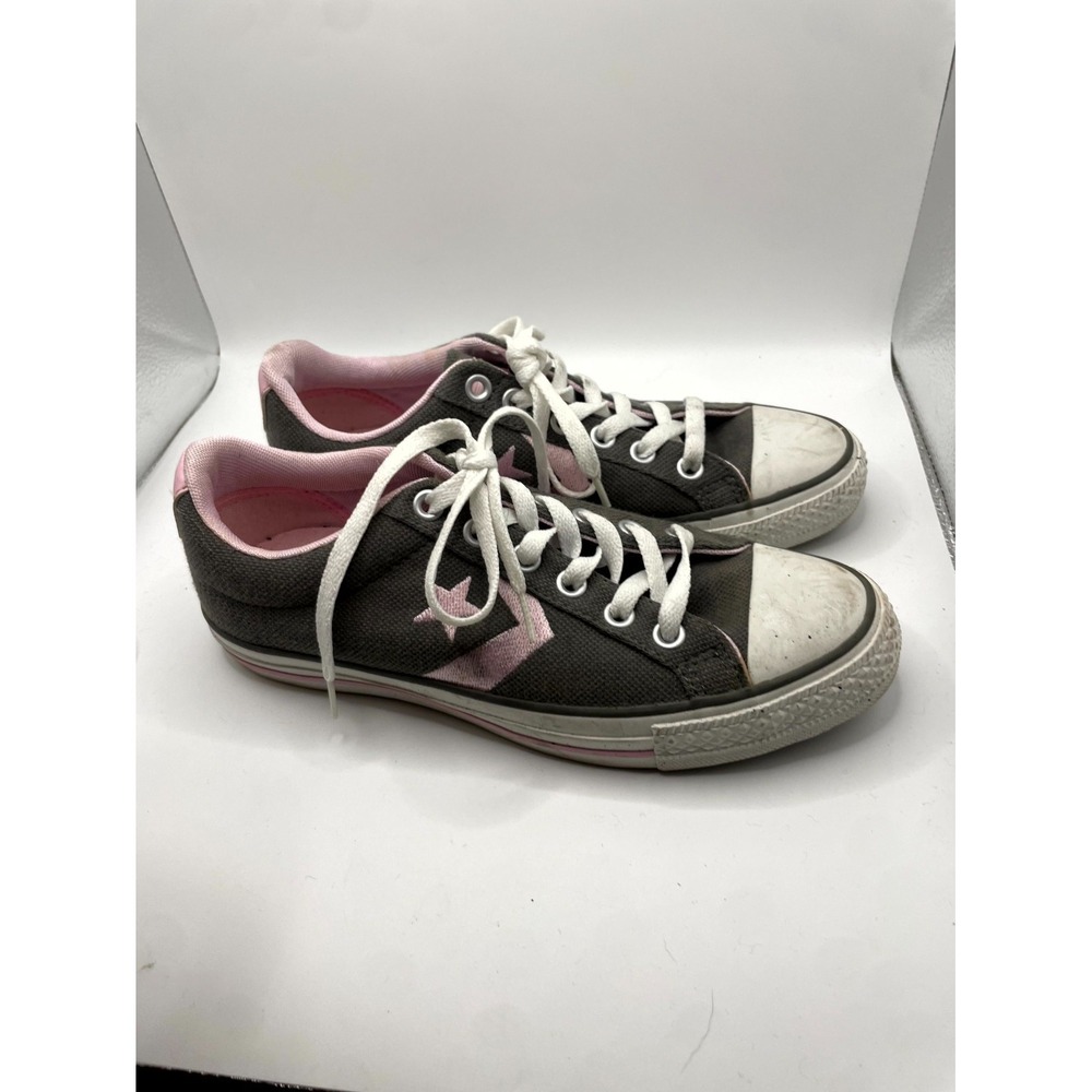 Converse Star Player 76 Unisex M6.5/W8.5 Black Pink Low Top Skateboarding Shoes - Picture 4 of 9